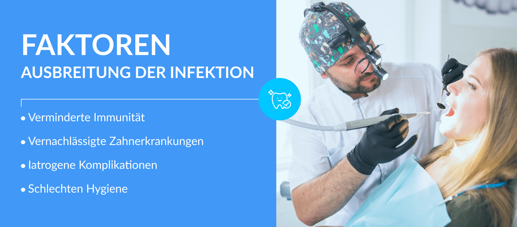 Ausbreitung der Infektion Faktoren