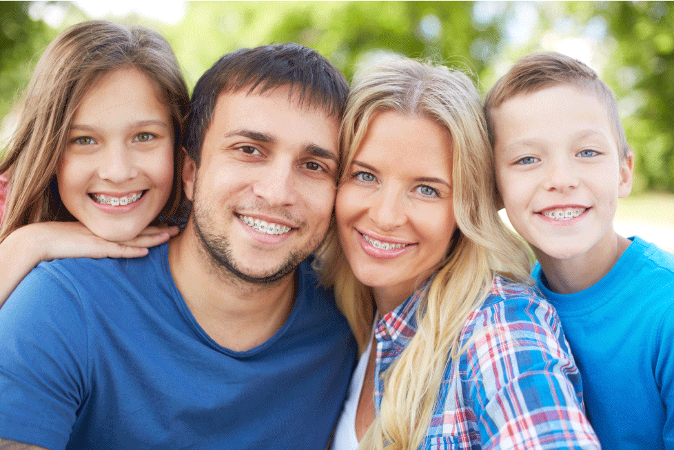 Zahnspangen-Familie